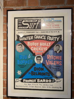 Winter Dance Party poster